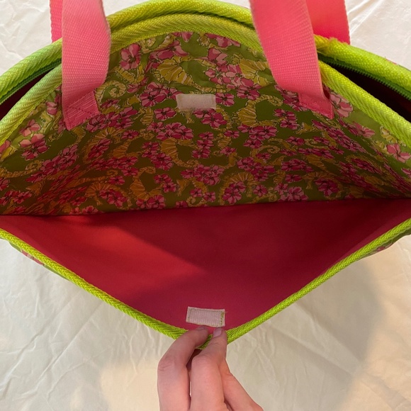 Lilly Pulitzer Laptop Tote in Floaters - Picture 3 of 9
